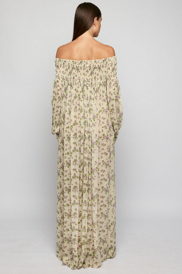 Off Shoulder Maxi