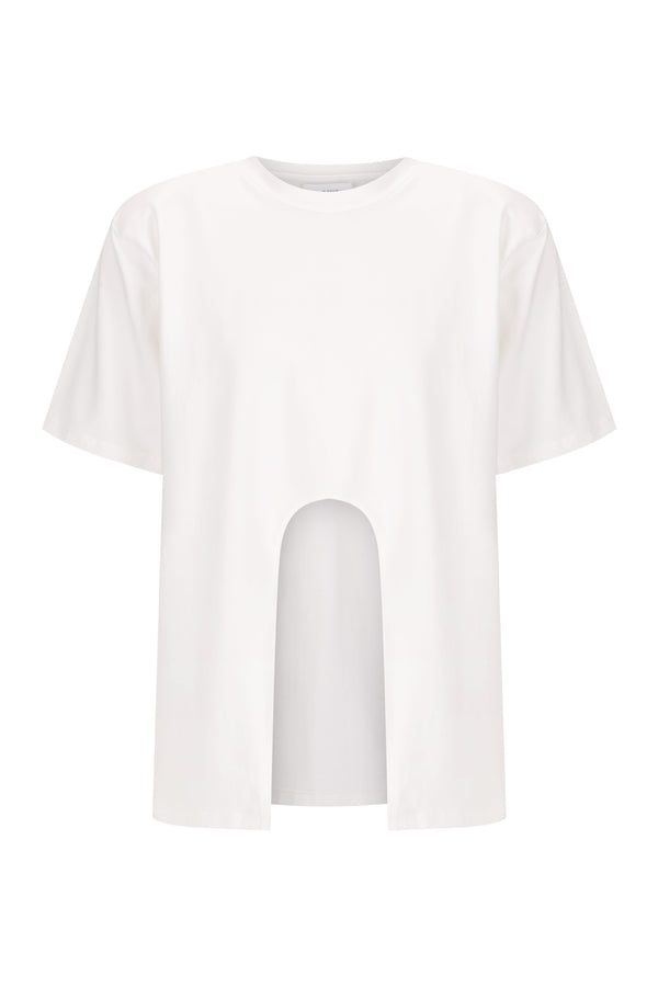 Relaxed Cut Out Tee