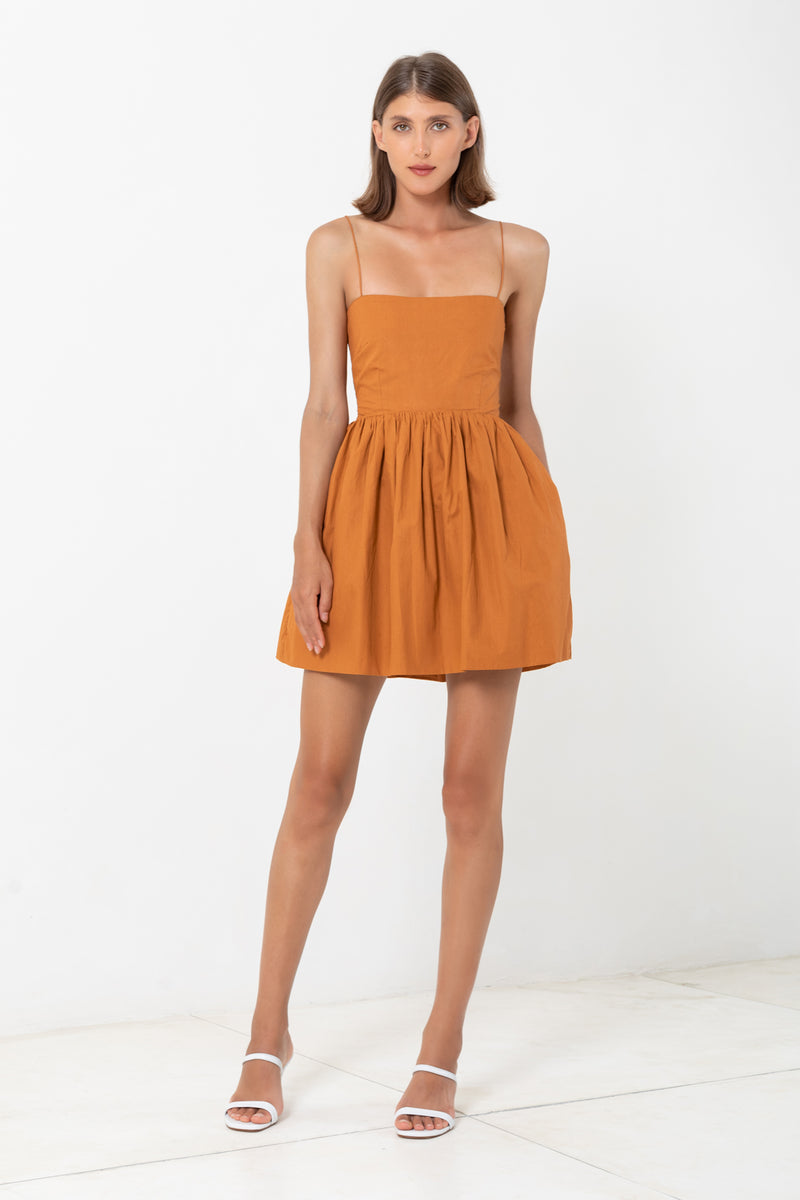 Spaghetti Strap Mini Dress