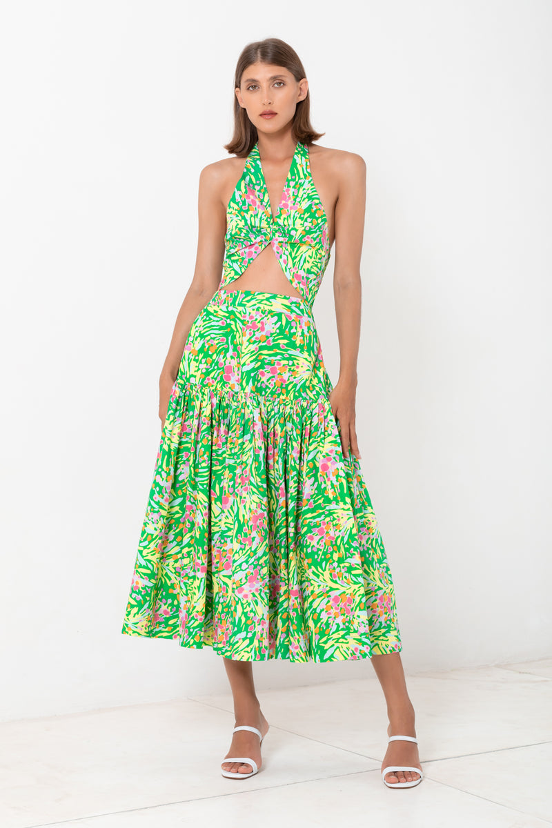 Inverted Crop | Voluminous Midi