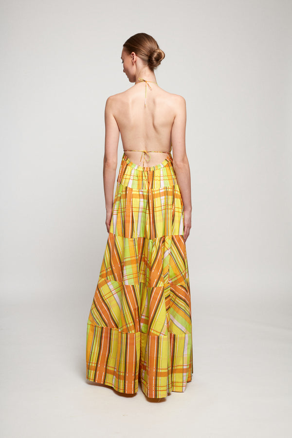 Open Back Tiered Maxi