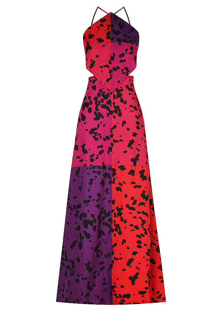 Scarf Style Maxi Dress