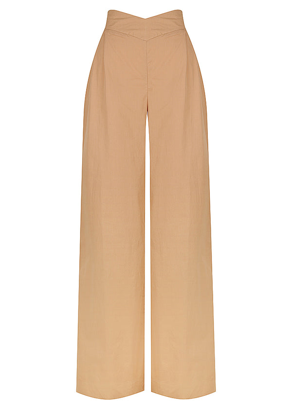 V Front Straight Leg Trouser