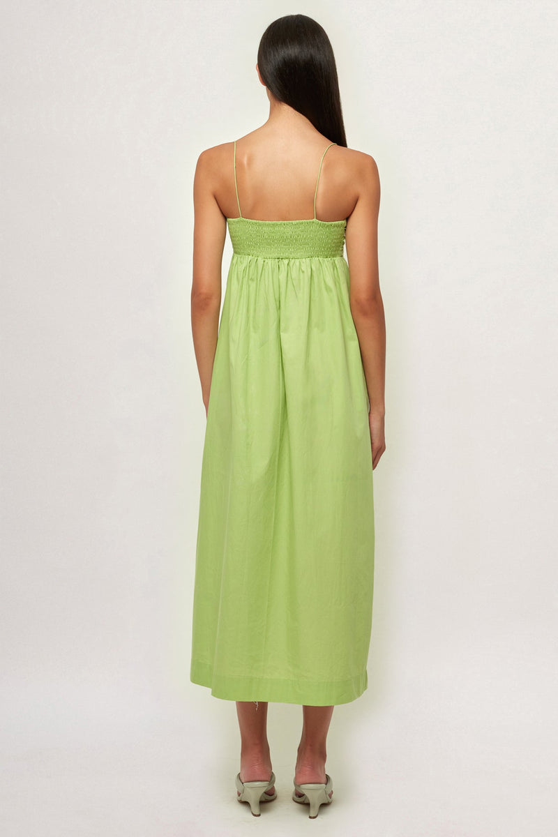 Ruched Bandeau Midi